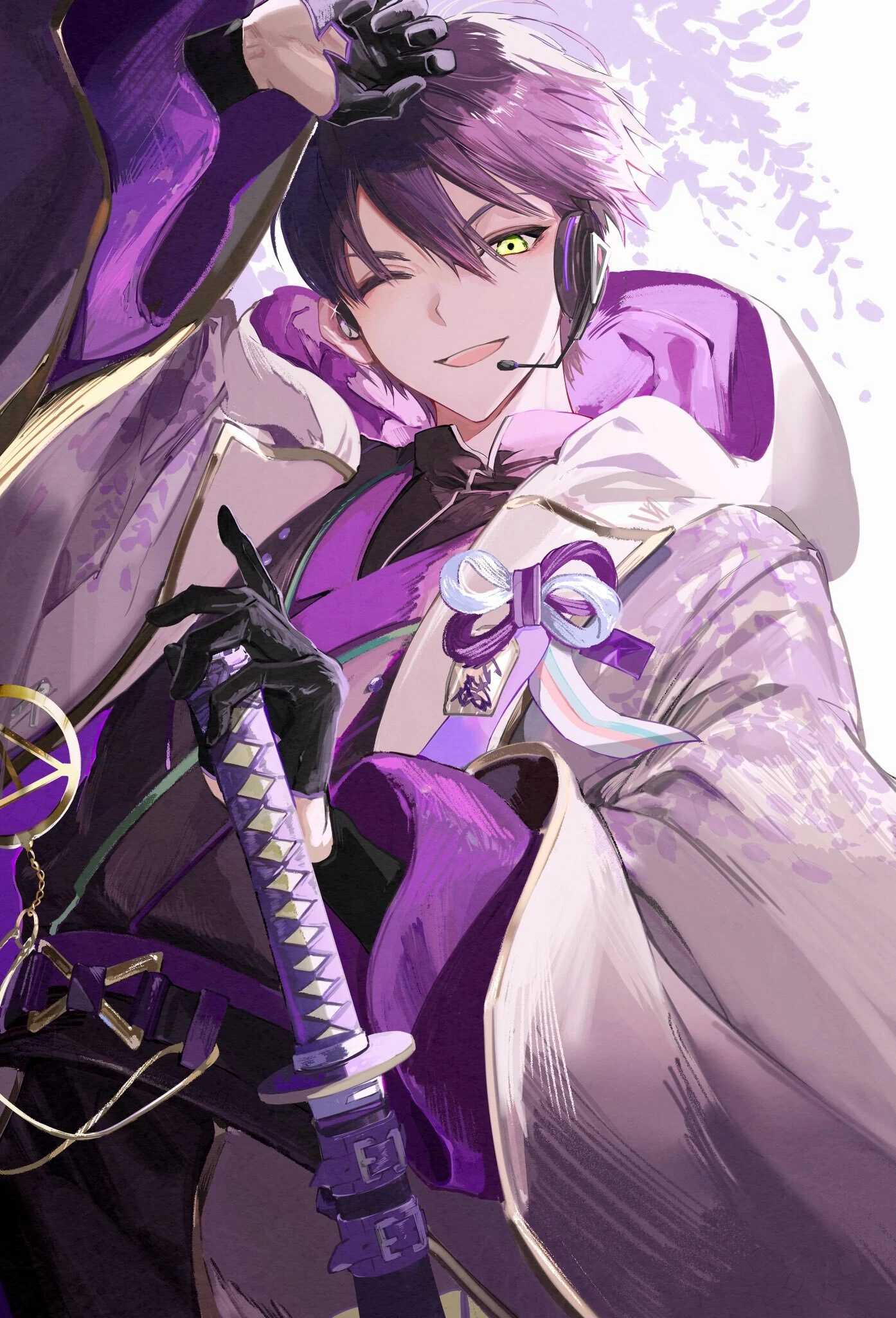 3D Japanese Stage Costume Illustration<br>by Kito