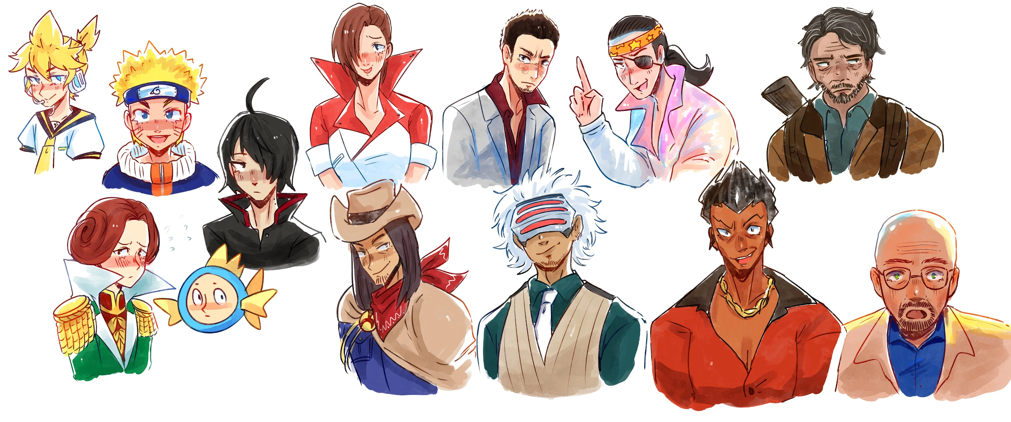 Lera's Men Drawing Arc
