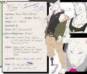 Fleas Character bio from twitter.