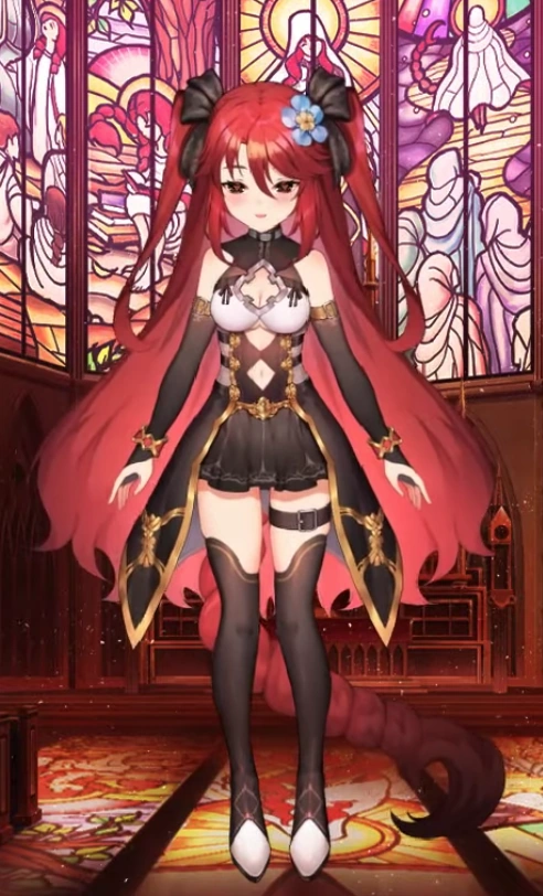 Luxia in Loli form Full appearance