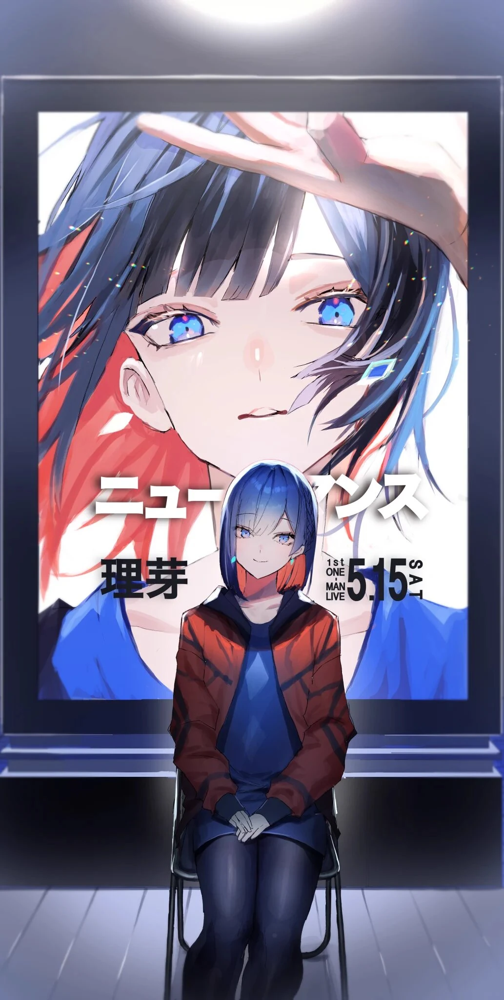1st ONE-MAN LIVE「NEUROMANCE」Illustration<br>by sakusya2