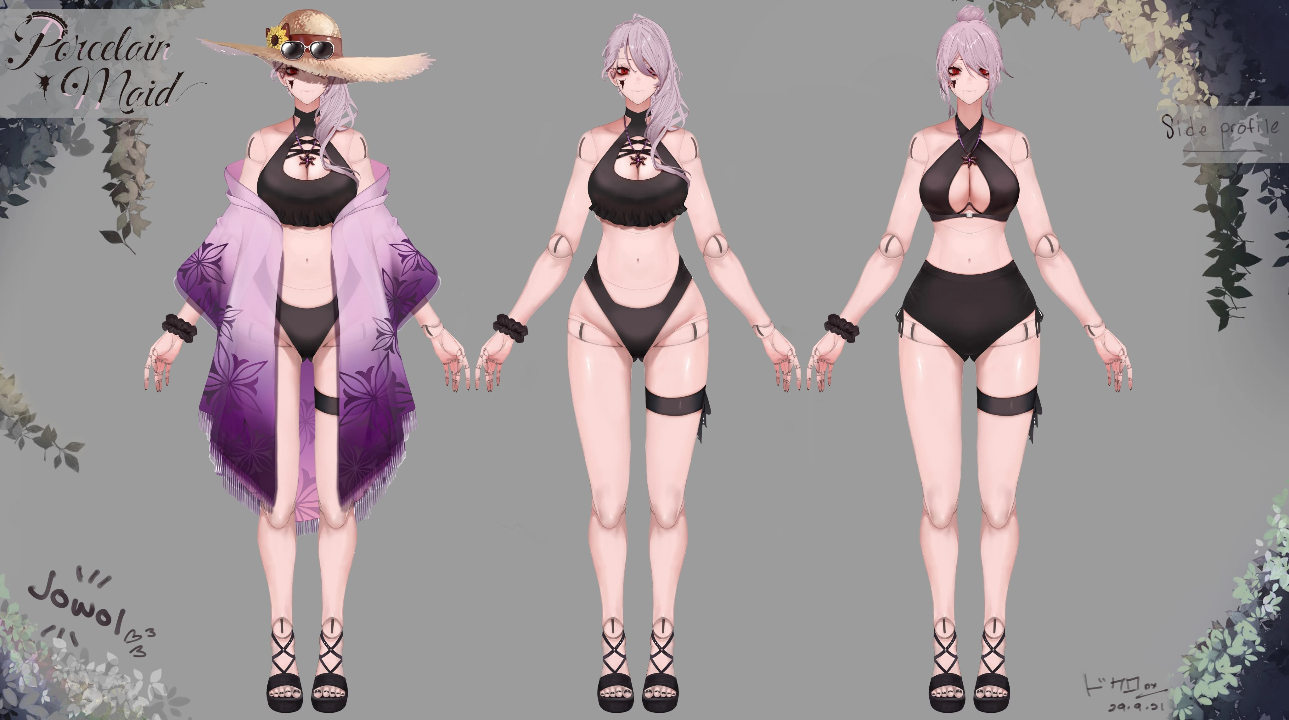 Drowned Nun Reference Sheet by DokuroDx