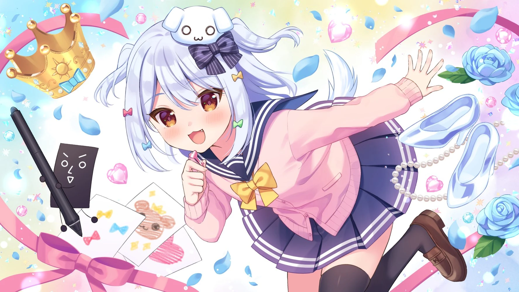 Inuyama Tamaki My God Illustration
