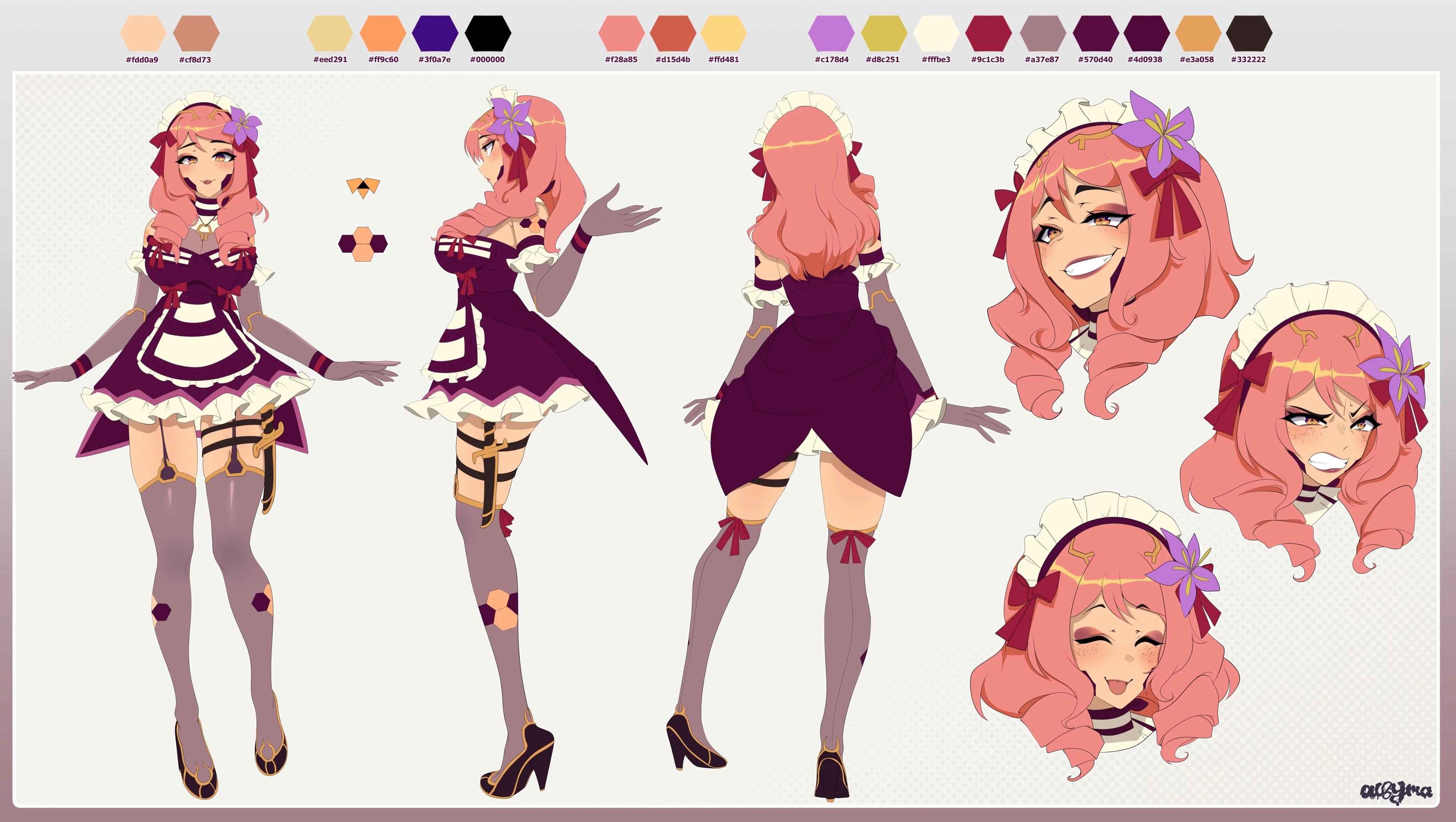 Reference Sheet by Alfyria