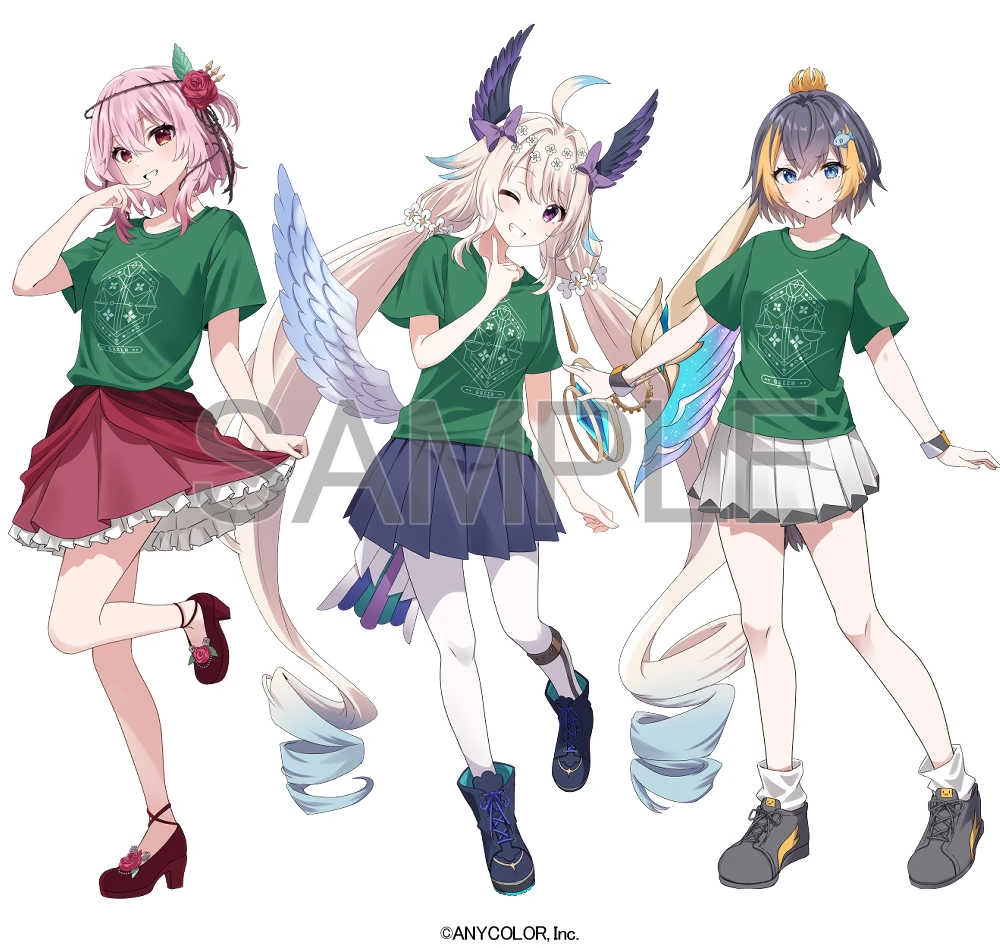 NijiFes 2023 Green Class Illustration by Shio Kazunoko