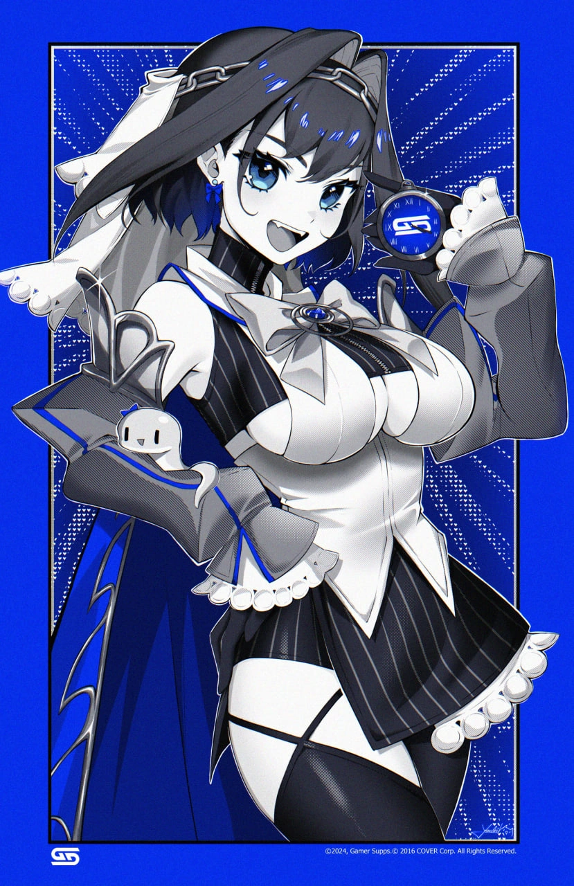 From Gamer Supps x hololive Collab Illustration by Yoclesh