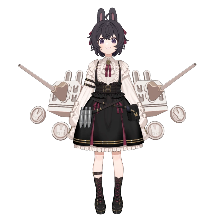 2nd Outfit Short Hair Alternate