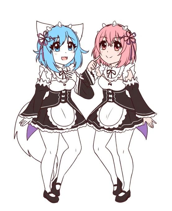 Wolfy and Chiika