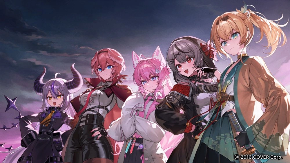 HoloX's 3rd Anniversary 3D Live Illustration by SYAGAMU