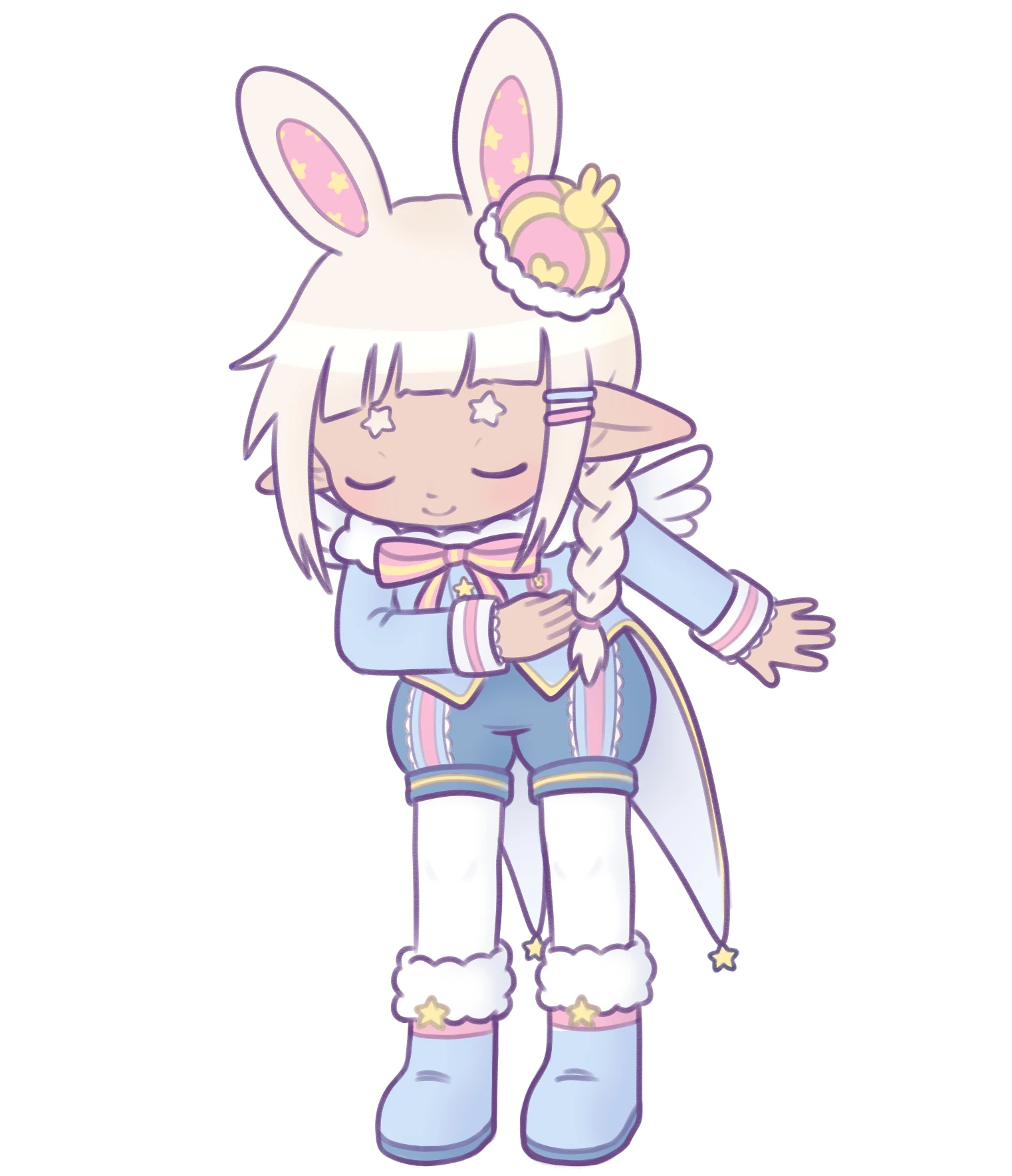 Hoshi Yumekawa in a suit Self-illustration