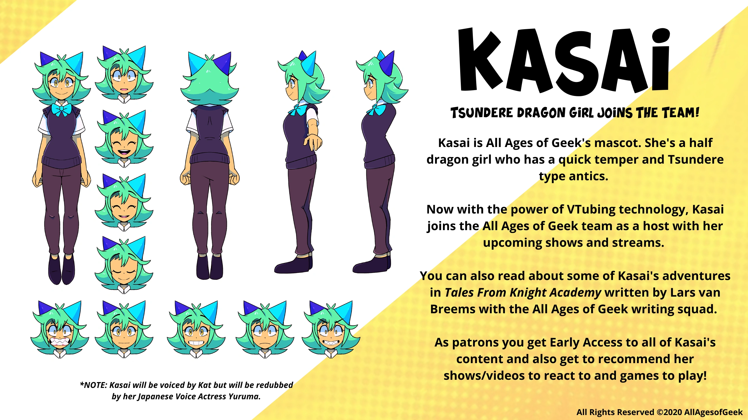 Kasai reference sheet
