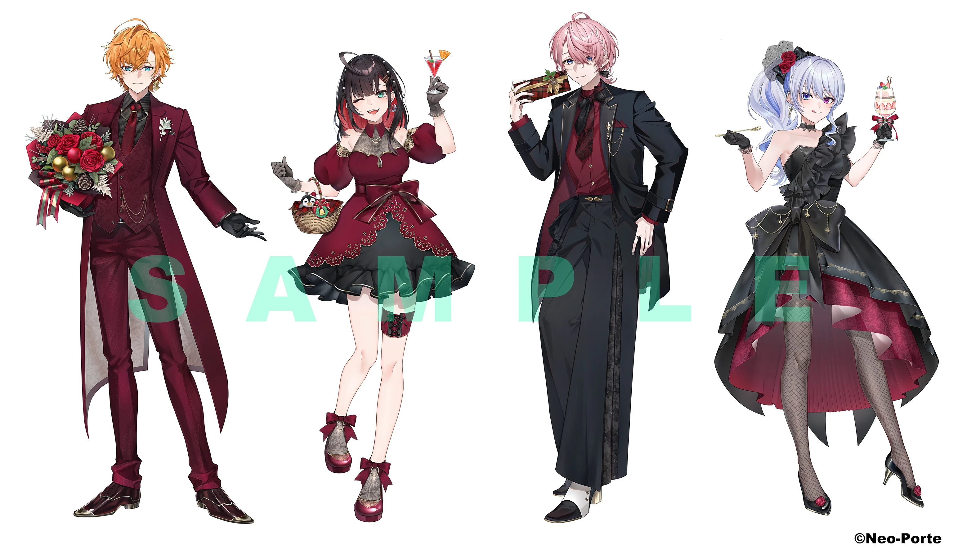 2024 Christmas Party Goods Illustration by [https://x.com/unagi_to_kame/status/1870052460813013265 soytarou]