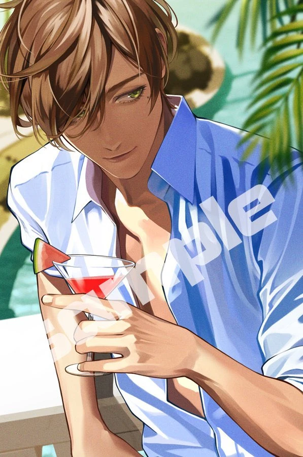 V-NOTE Artbook Guest Illustration by Natsuko