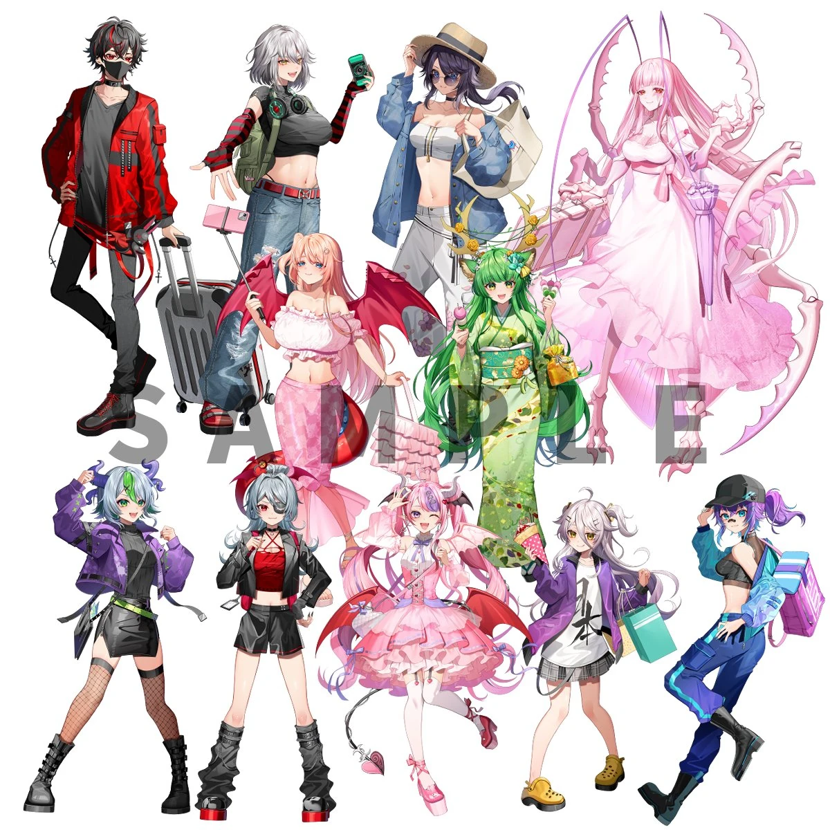 VShojo x Animate Secret Japan Trip! Fair Illustration<br>by Urashima