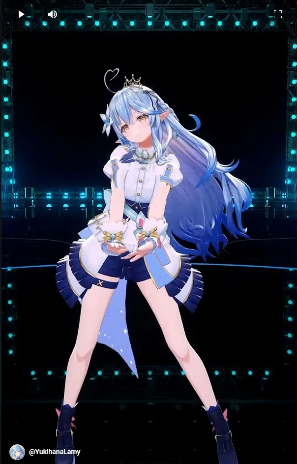 hololive 4th fes. 3D Idol Costume