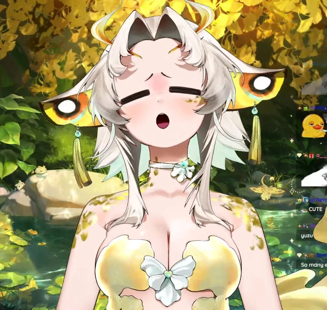 Yuzu Ginkgo Mermoth Exasperated Expression