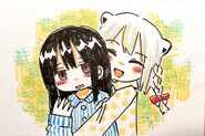 Beatani hugging Listener-chan