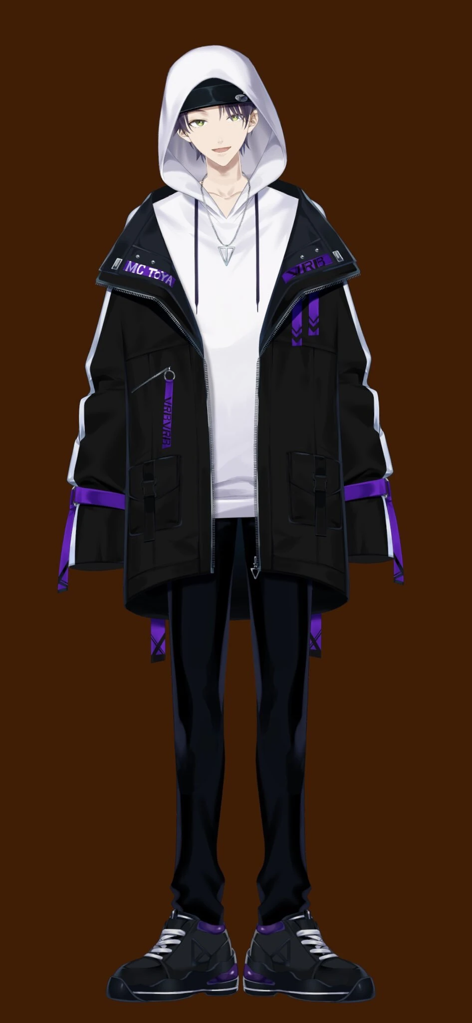 Rapper Style Outfit With Hood and Cap