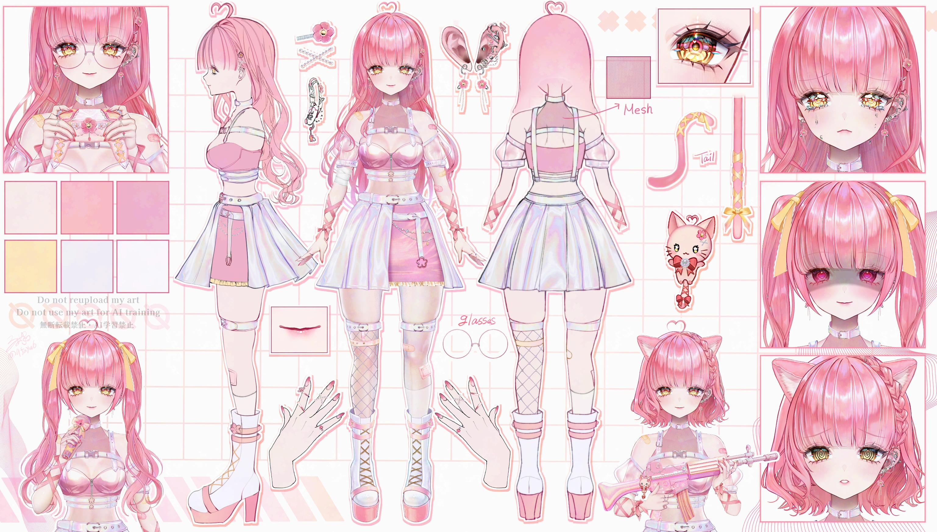 Second Outfit Reference Sheet