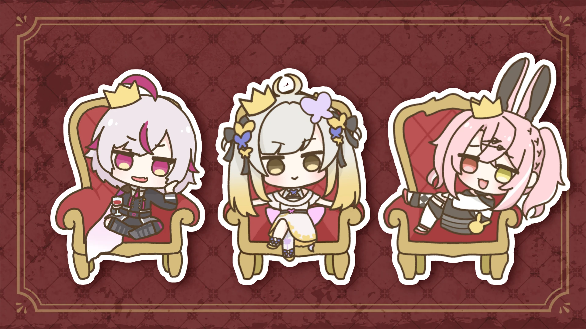 with Nanamine Nina and Sakiccho Mikuru<br>by Nanamine Nina