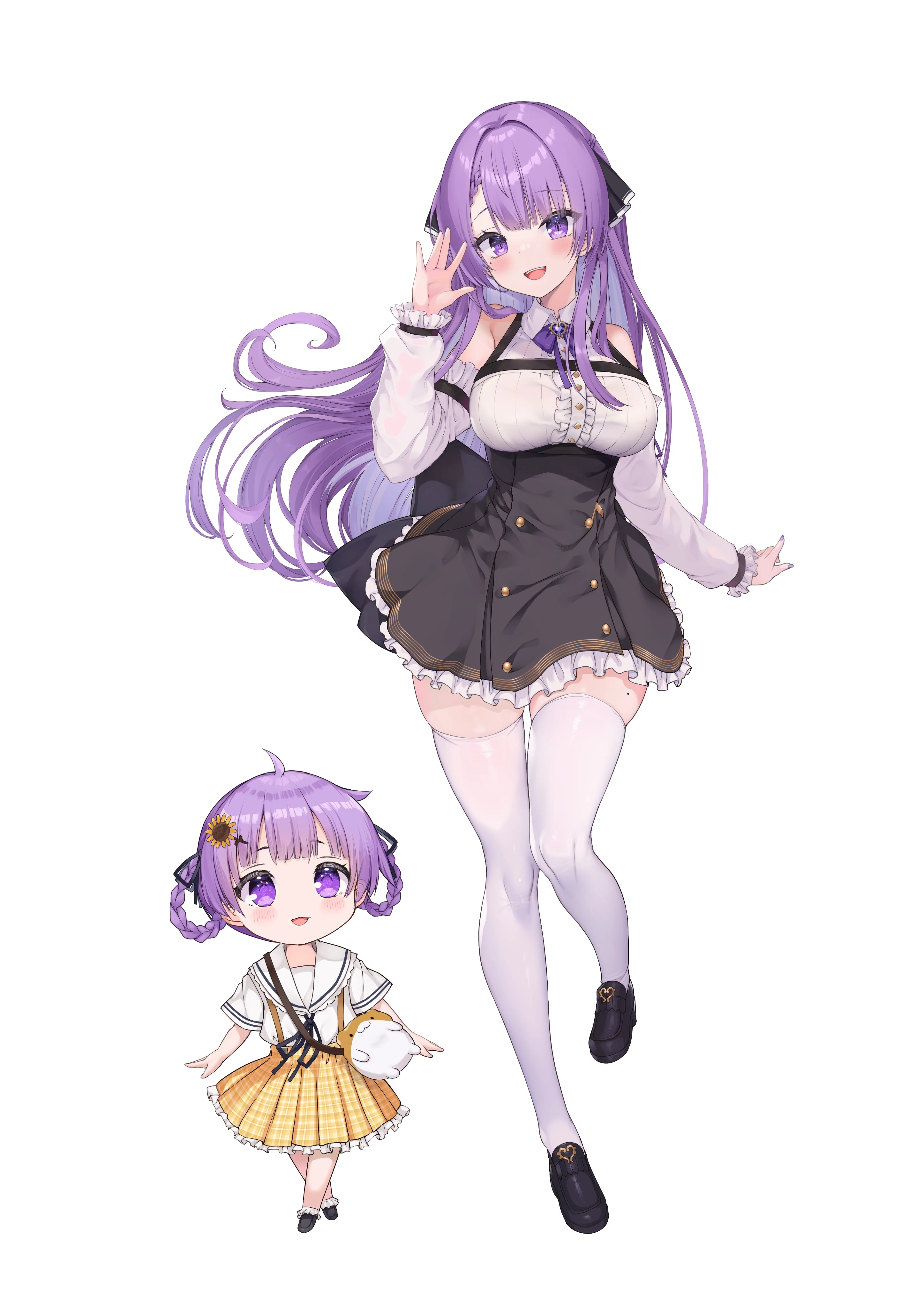 Otsuka Ray and Reika Redesign Key Visual