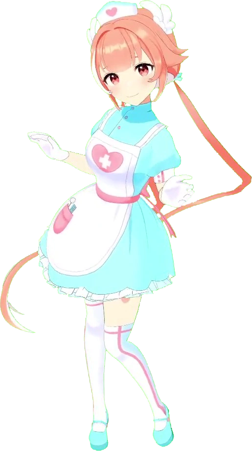 Nurse 3D Model<br>(modelled by VCUSTOM3D & zizer)