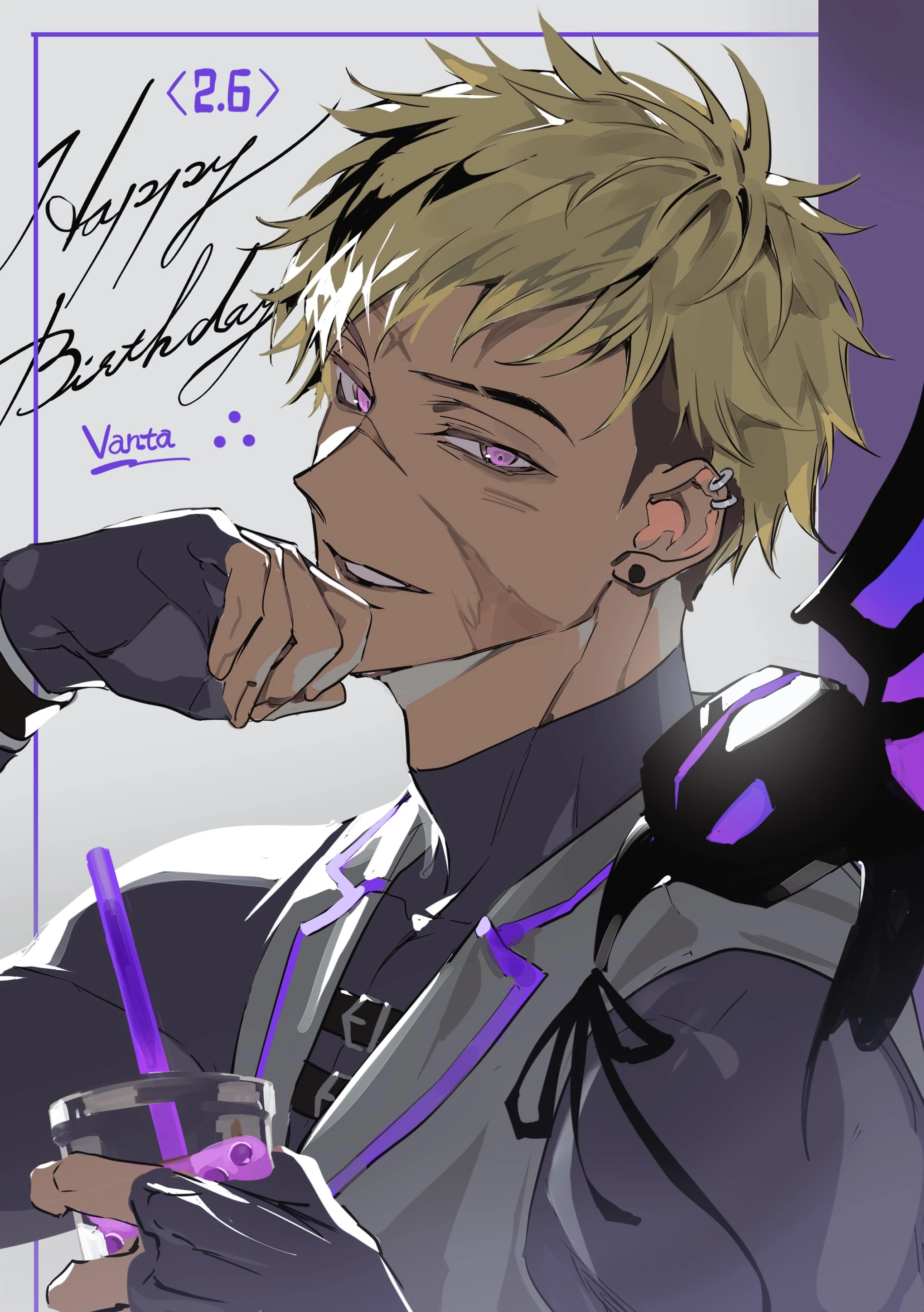 2024 Birthday Illustration by bikku