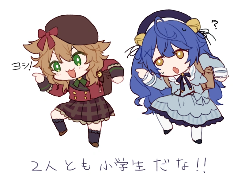 Amamiya Kokoro and Warabeda Meiji<br>by Yamabukiiro