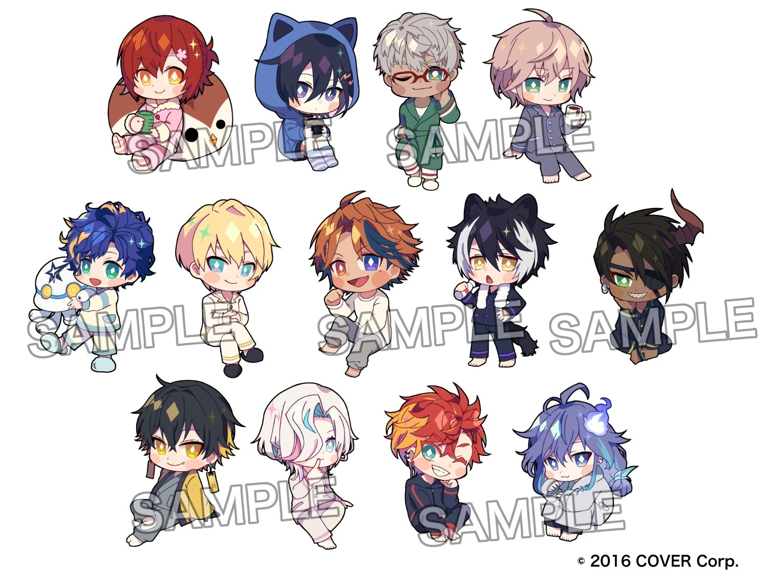 HOLOSTARS Chibi Merch<br>by Miyata