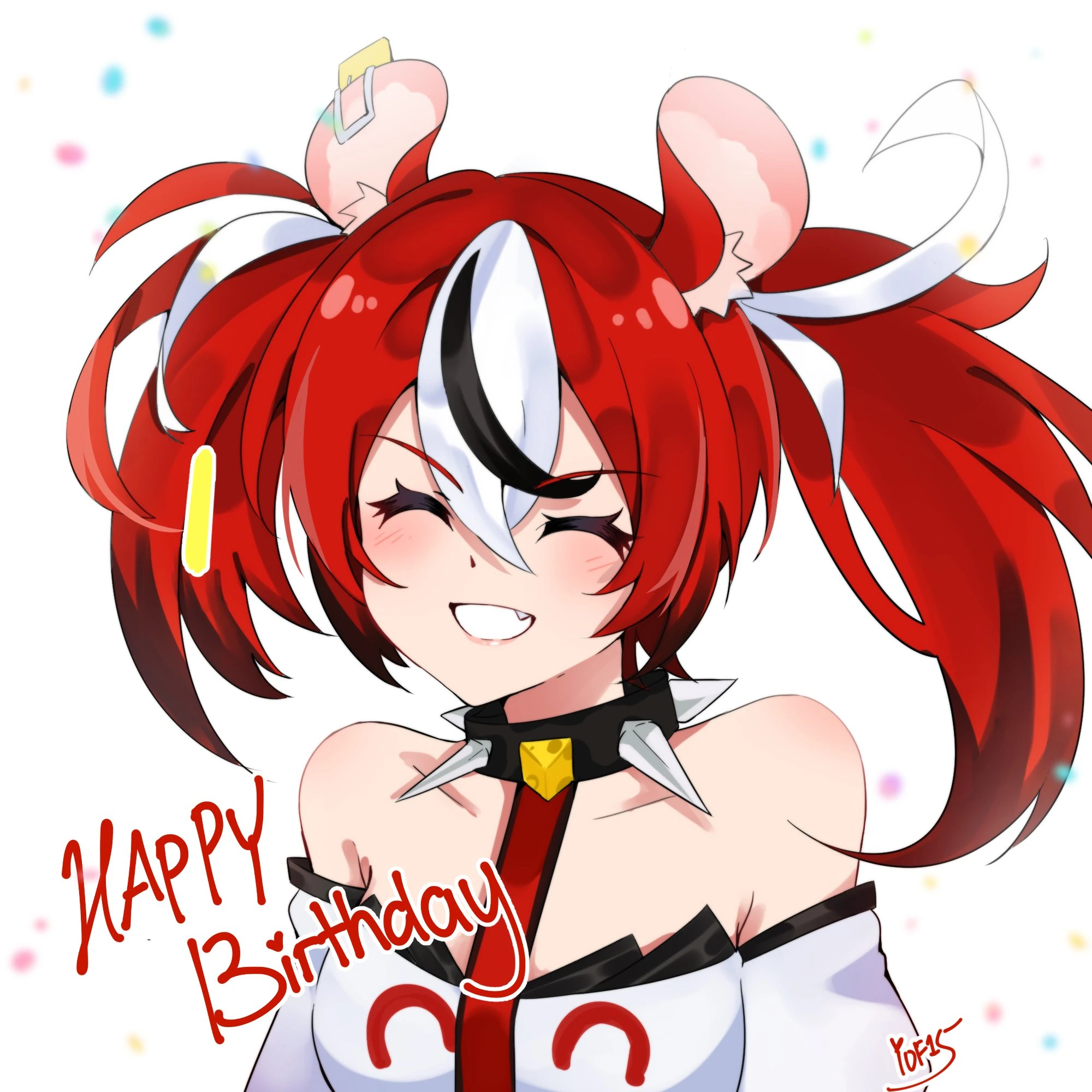 "Happy birthday lovely rat!"<br>by Airani Iofifteen