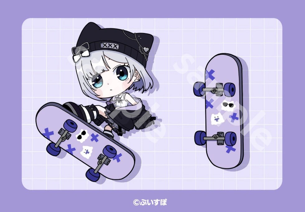 6th Anniversary Goods SD Illustration<br>by [https://x.com/GurinGurin28/status/1849355175955517678 Gurin]