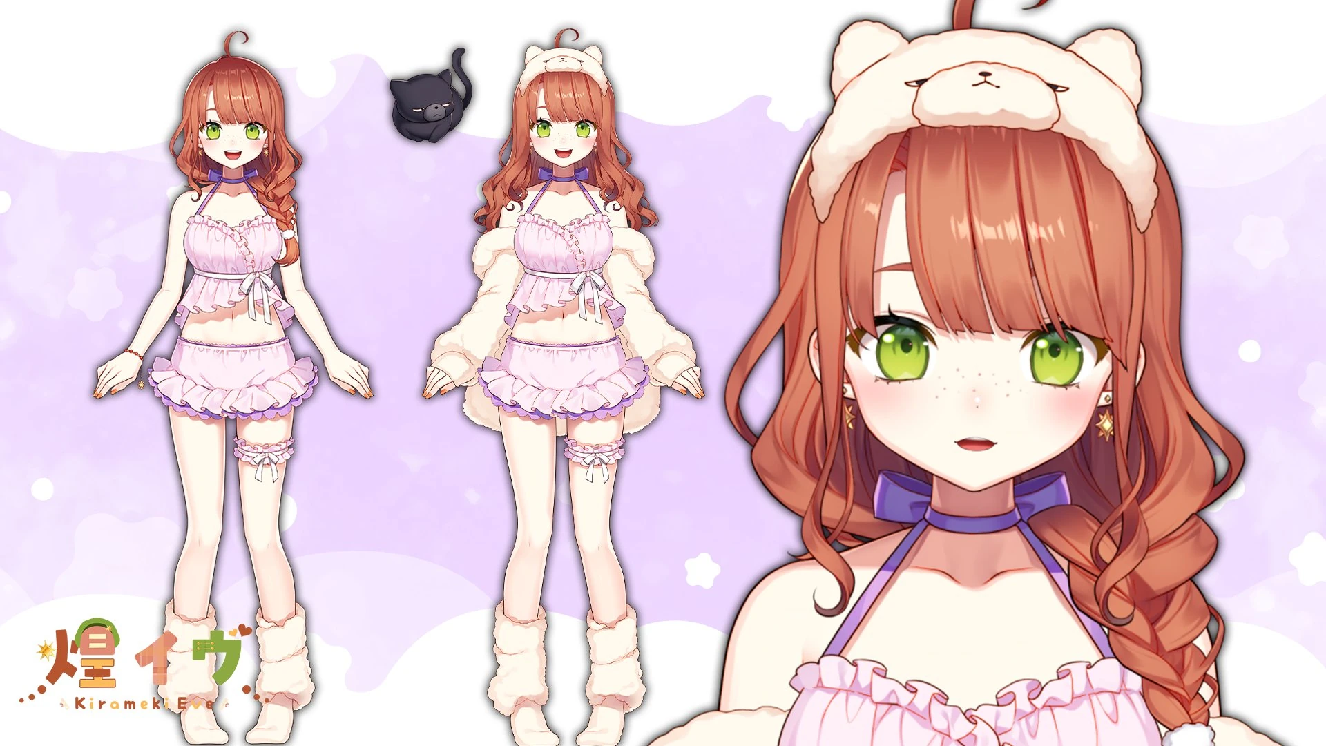 Sleepwear Outfit Reference Sheet 1