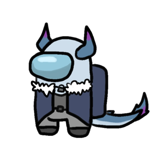 RipSkip as an Among Us character<br>(by RipSkip)