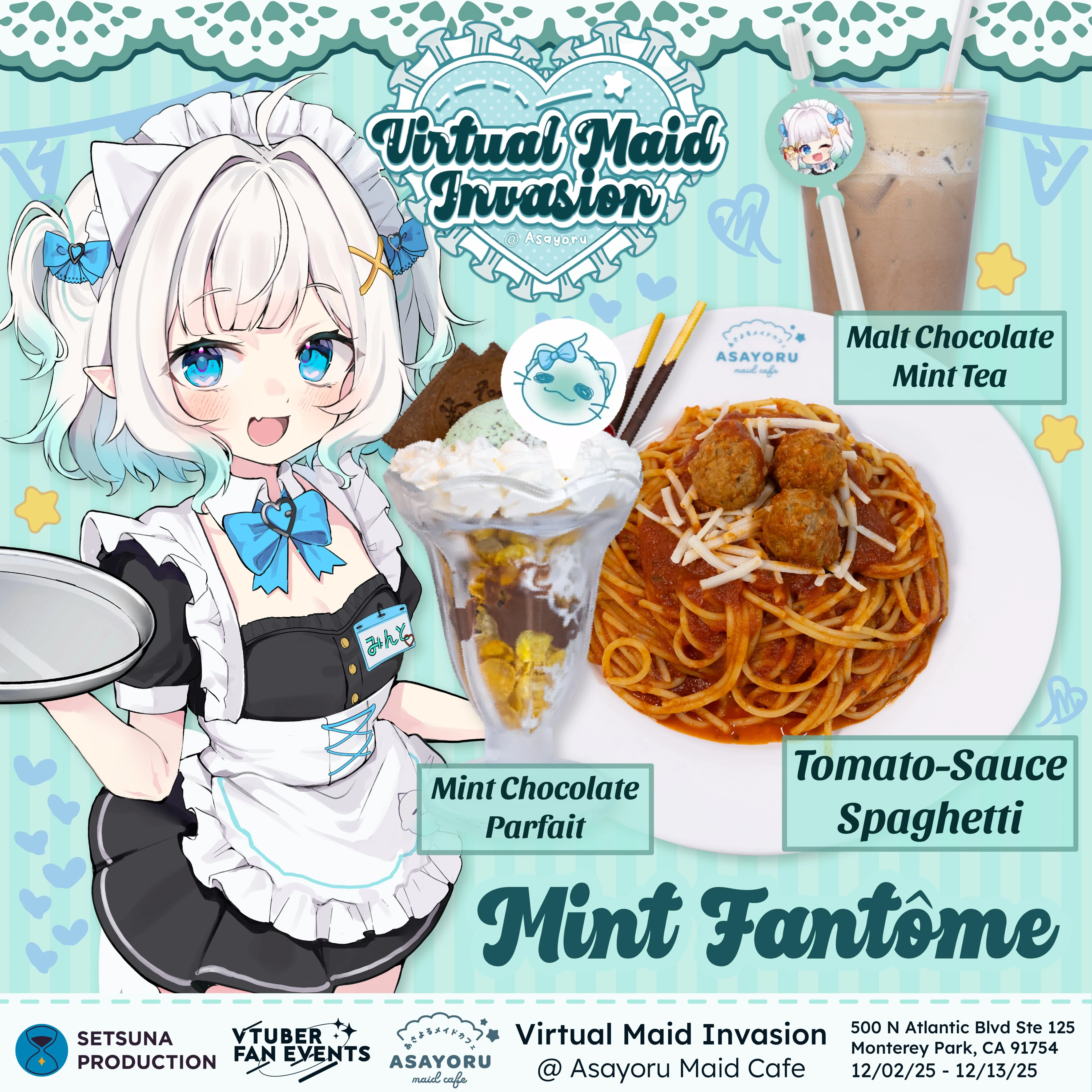 VMaidInvasion Mint Menu