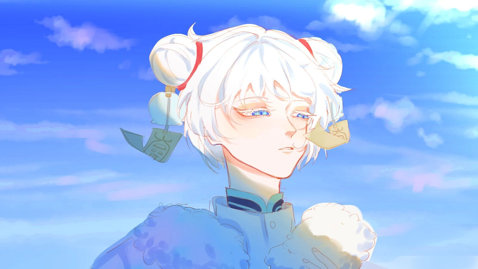 Yuuna Fan Art by Dê Tuyết (Facebook)