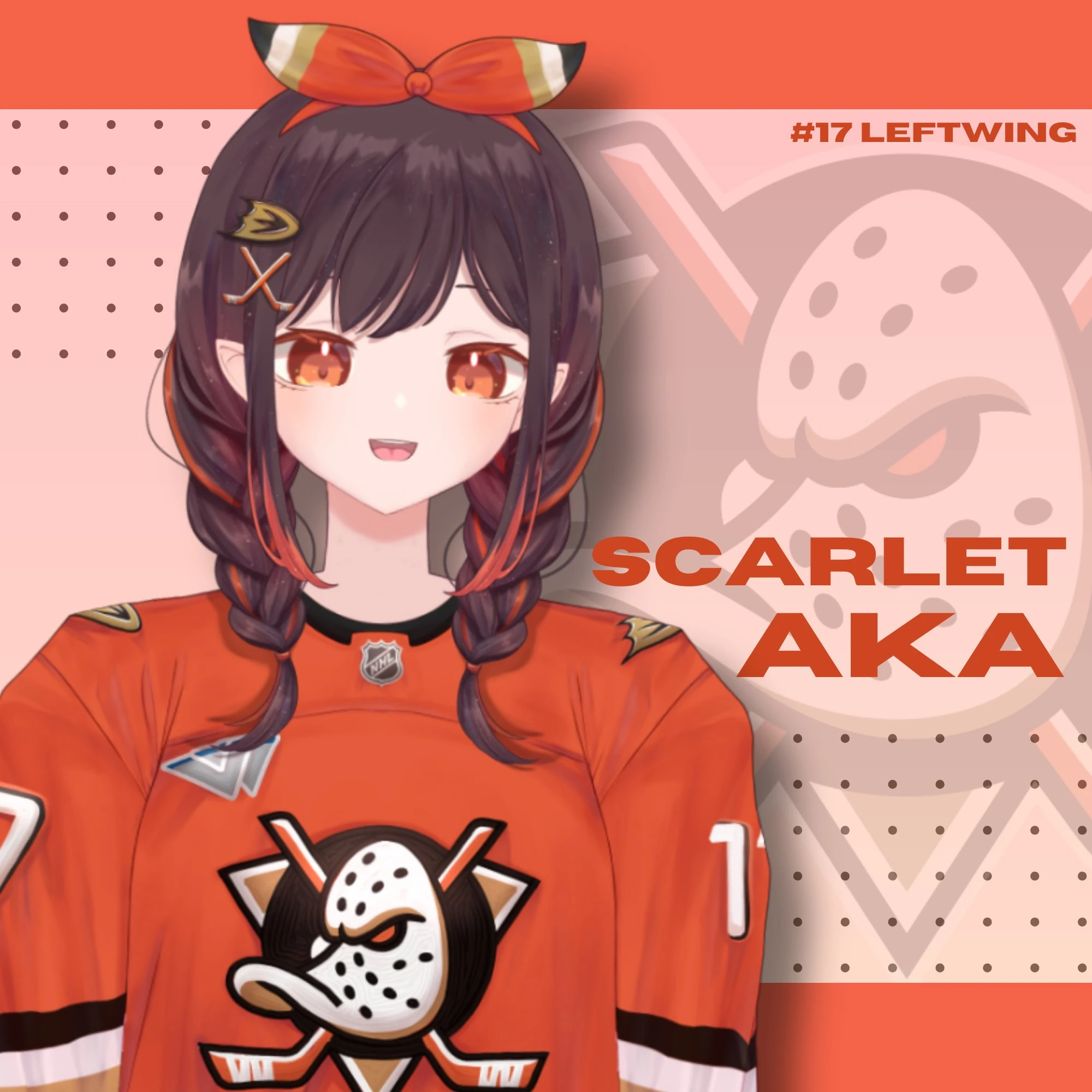 Anaheim Ducks Outfit Artwork<br>by Shinnrin