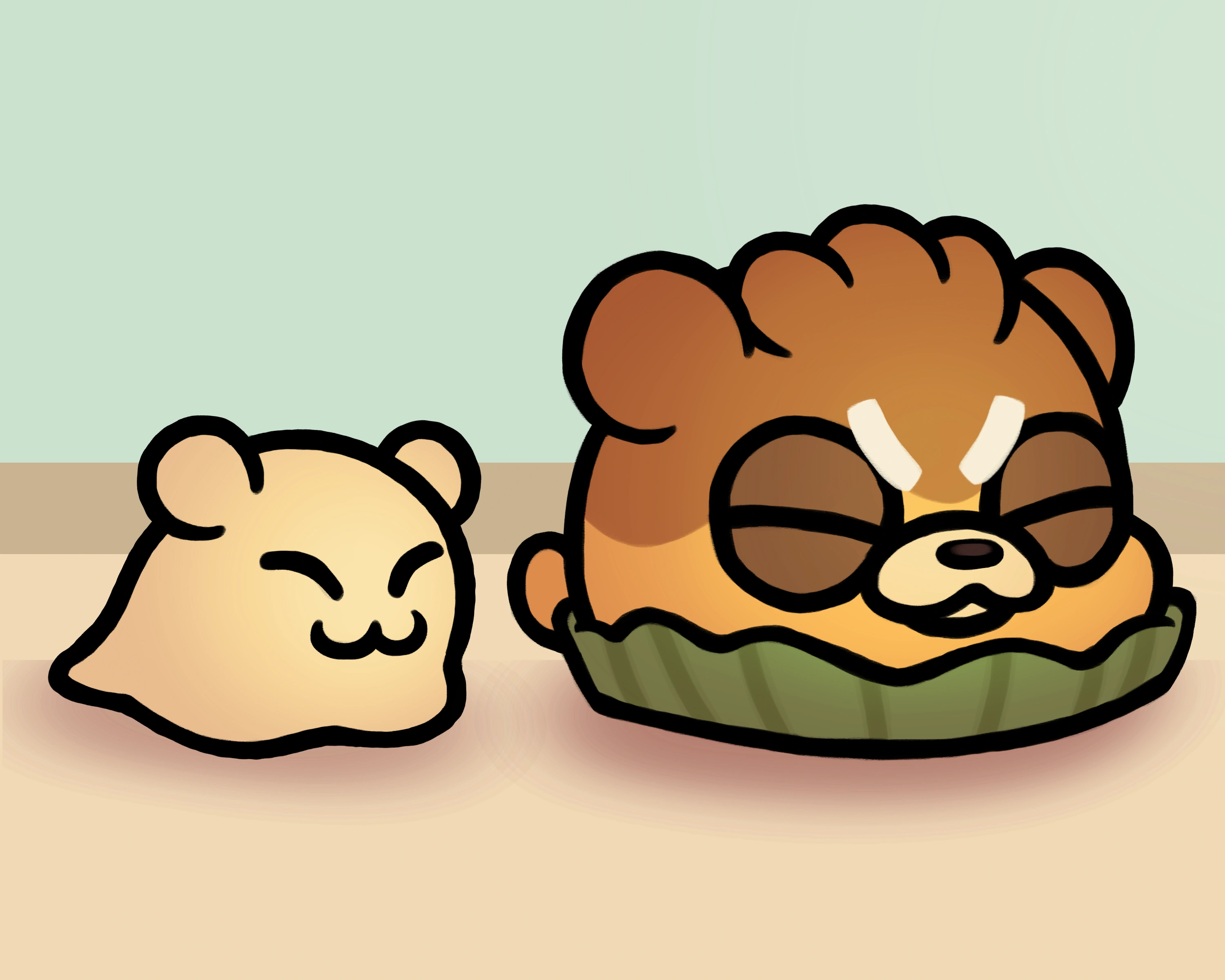 Bibingkub and Bibatter Design by beeplebees