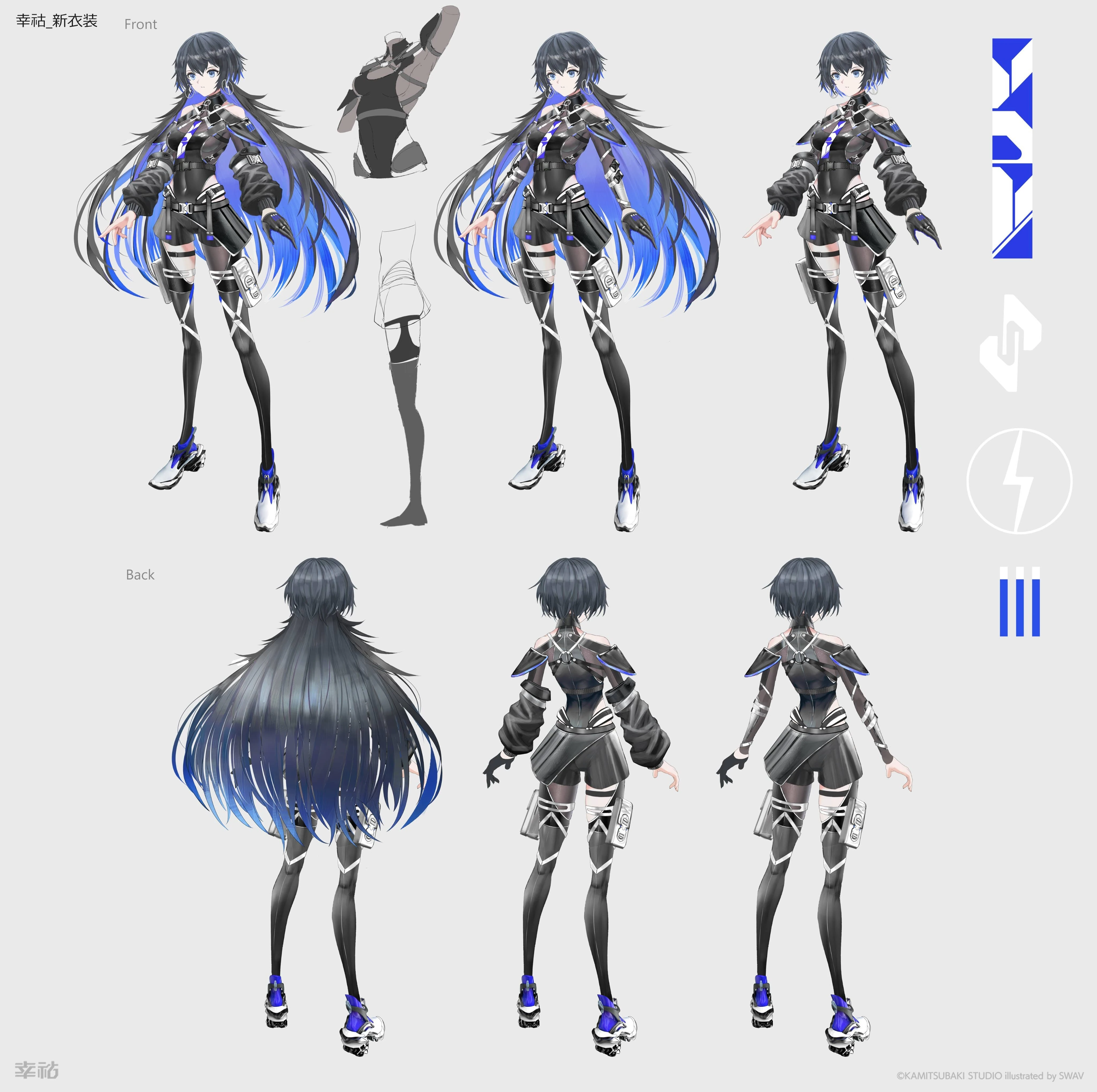 Type-Second "Capricorn" Reference Sheet by SWAV