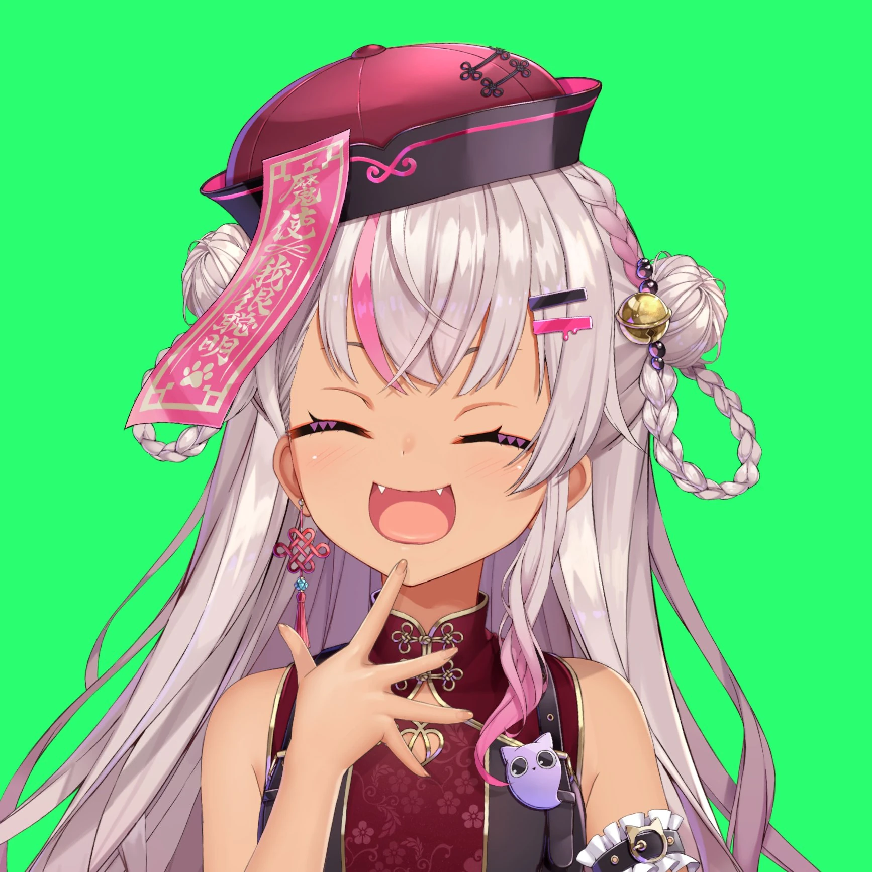 Jiangshi Outfit With Hat