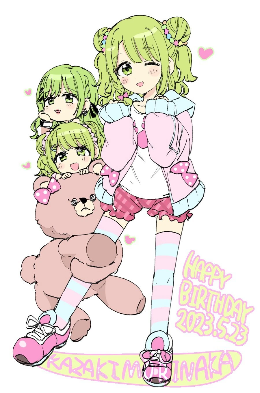 2023 Birthday Illustration<br>by Morina