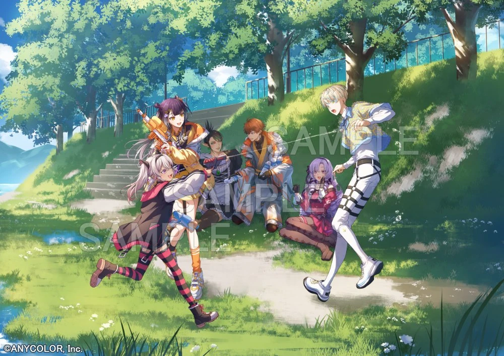 Summer and Peace! HE4RT BE4T! Summer Song CD Alternate Jacket Illustration <br>by Aoiro Oto
