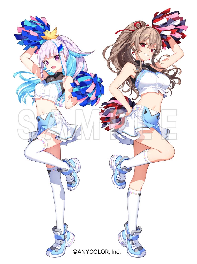 Nijisanji Cheering Summer Goods Illustration<br>by Nardack