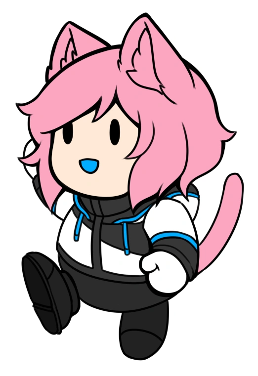 Pixel in the style of Paper Mario<br>(by catboymech)