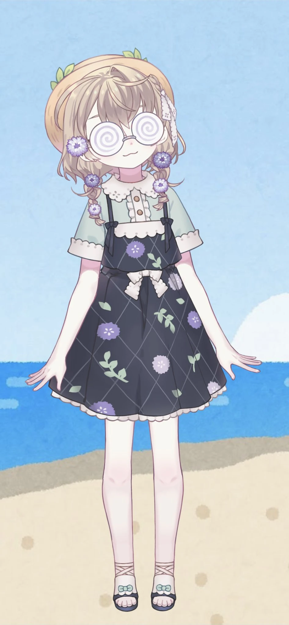 Summer Outfit With Opaque Glasses