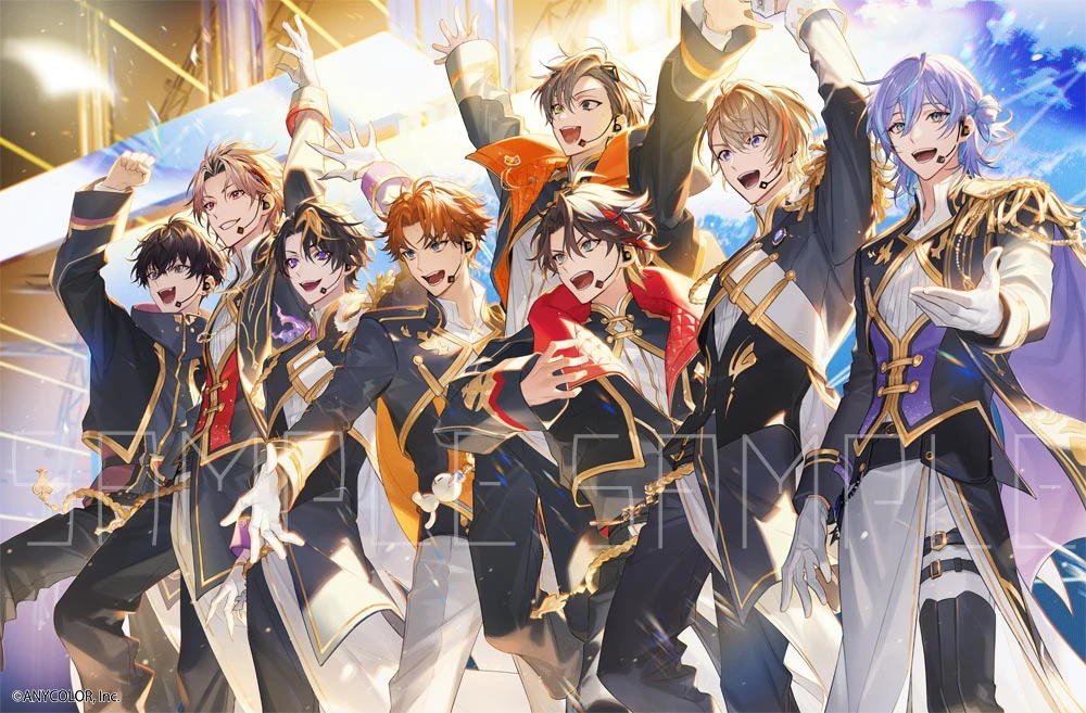 NIJISANJI 8th Anniversary Live "Concerto" Illustration by Iwamoto Zerogo