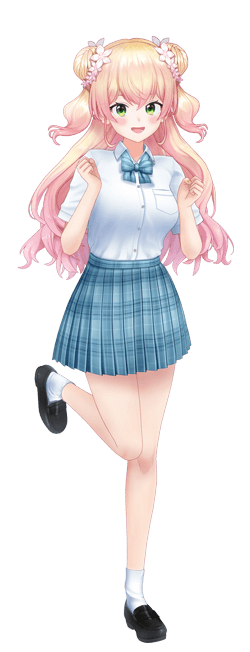 Karamomo Suzune (杏 鈴音) Model from hololive ERROR