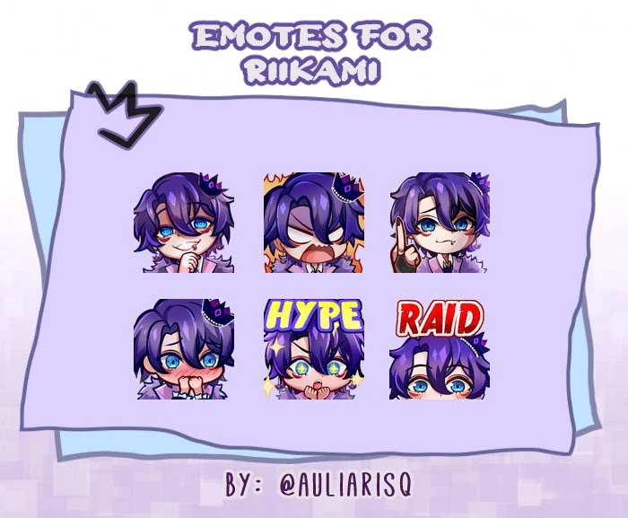 Emote Page 1 by Aulia