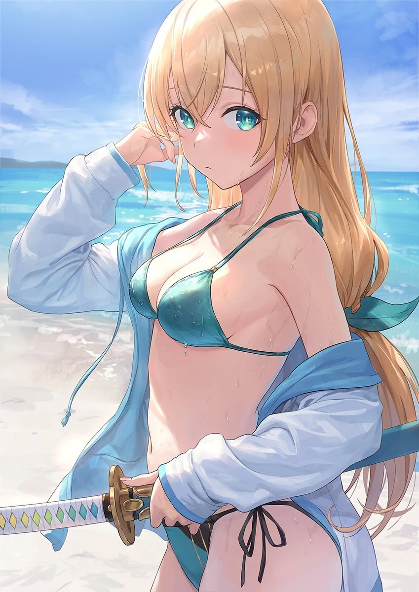 Summer Iroha Illustration<br>by Guchico