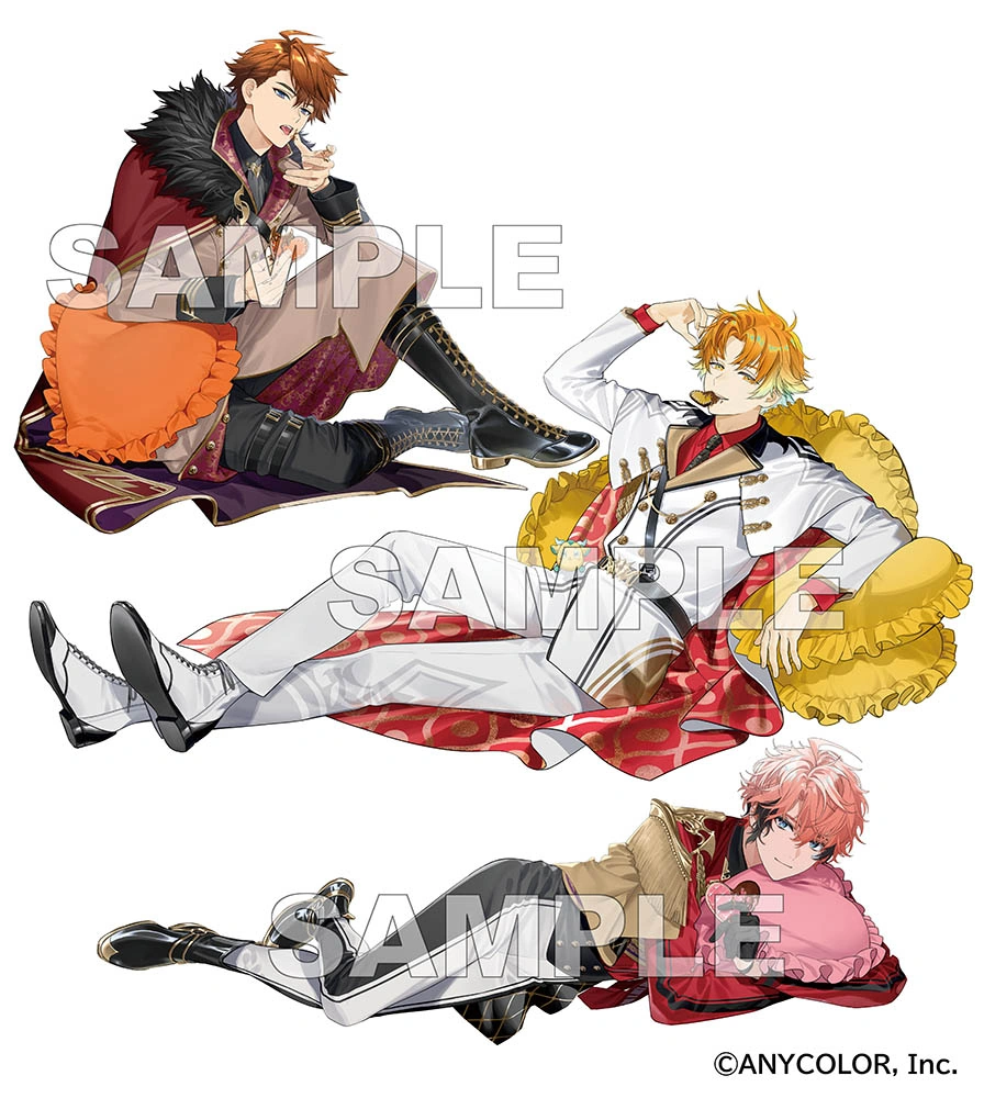 NIJISANJI Melty Valentine Goods Illustration by giri