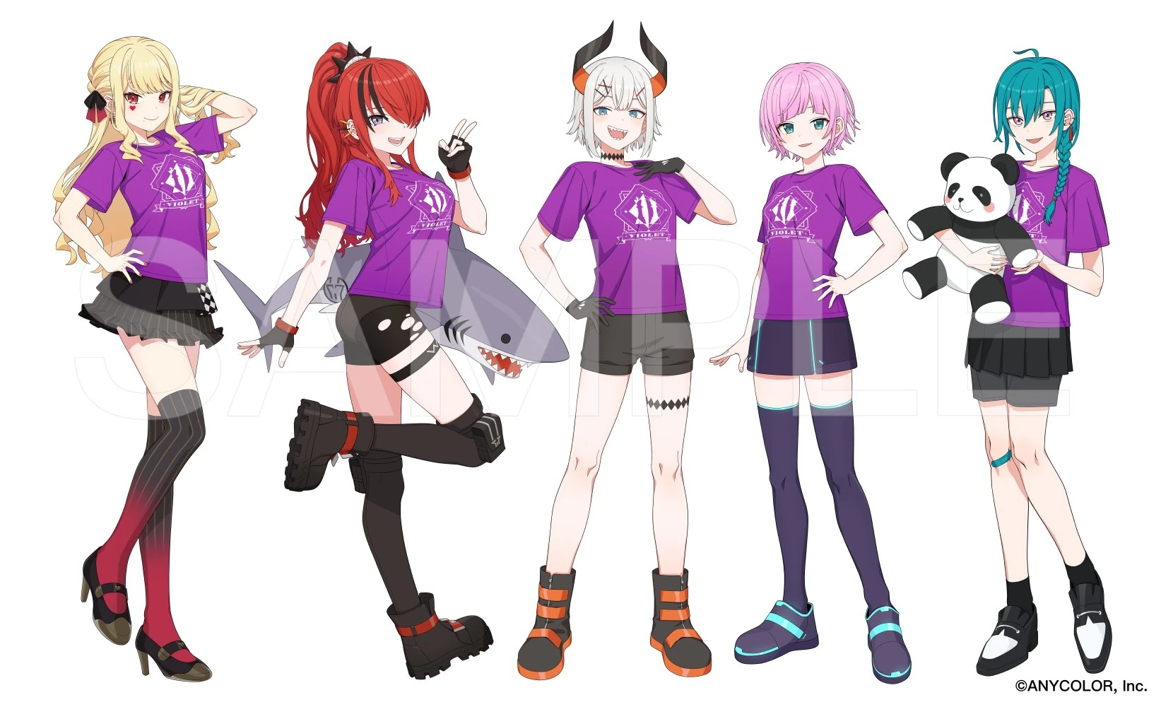 NijiFes 2023 Purple Class Illustration<br>by Kiryu